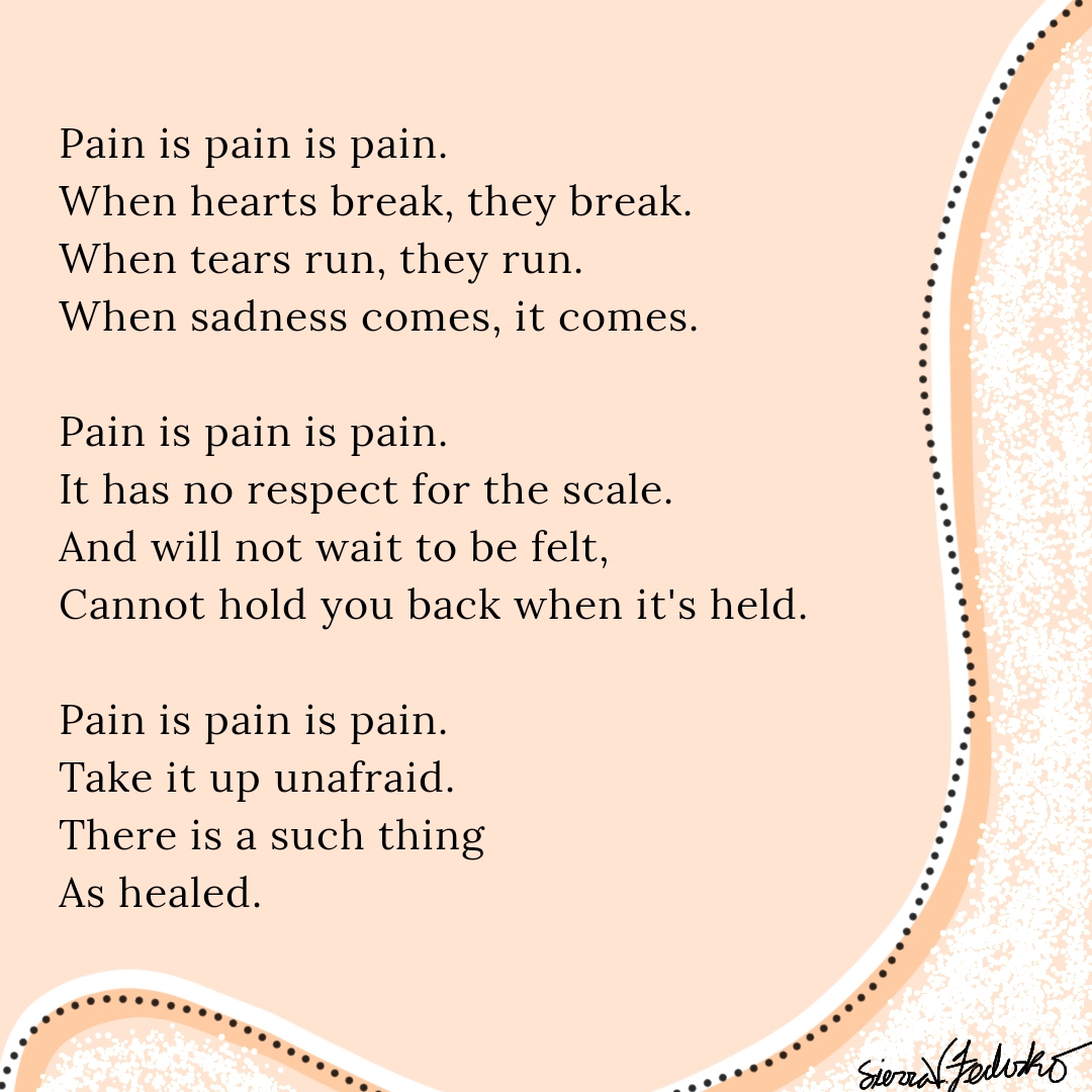 Be Unafraid of Pain